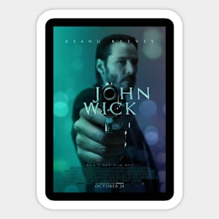 John Wick Exemplary Execution Sticker